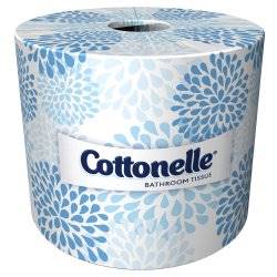 Kleenex Cottonelle Premium Toilet Tissue White 2-Ply Standard Size Cored Roll 451 Sheets 4 X 4.09 Inch, 17713 - Case of 60