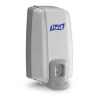 Purell NXT Space Saver Hand Hygiene Dispenser, Dove Gray Plastic Push Bar 1000 mL Wall Mount, 2120-06 - Sold by: Pack of One