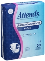 Attends Belted Undergarment, SIZE 6, Moderate Absorbency, BU0600 - Case of 120