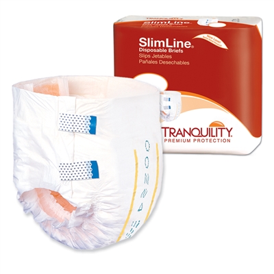 Tranquility Slimline Breathable Brief, MEDIUM, Heavy Absorbency, 2122