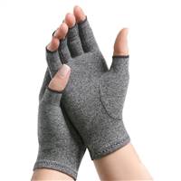 IMAK Compression Arthritis Glove Open Finger Large Over-the-Wrist Hand Specific Pair Cotton / Lycra, A20172 - 1 Pair