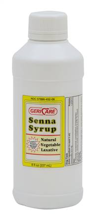 Senna Laxative Syrup 8 oz. 8.8 mg / 5 mL Strength Sennosides, Q-451-08 - Sold by: Pack of One