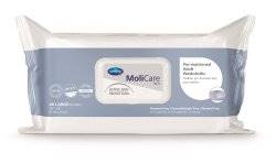 MoliCare Personal Wipe Soft Pack Aloe / Lanolin Scented 50 Count, 225600 - Case of 600