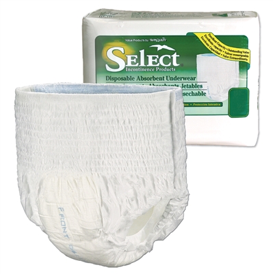 Tranquility Select Adult Underwear, SMALL, Heavy Absorbency, 2604