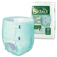 Tranquility Select Brief, SMALL, Heavy Absorbency, 2620 - Pack of 10