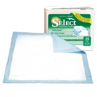 Underpad Tranquility Select, 23" x  36", Heavy Absorbency, 2675 - Case of 150