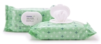Baby Wipes, Scented, Vitamin E & Aloe Baby Wipe, 72 Pack, McKesson - Case of 12 = 864 Wipes