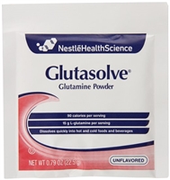 Glutasolve Glutamine Supplement, Unflavored Powder, .79 Ounce, 22.5 Gram - Case of 56