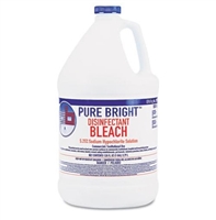 Pure Bright Germicidal Bleach, 1 Gallon Liquid, KIK BLEACH6 - Case of 6