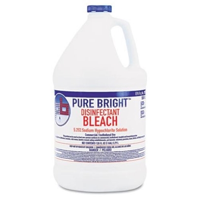 Pure Bright Germicidal Bleach, 1 Gallon Liquid, KIK BLEACH6