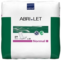 Abena Abri-Let Booster Pad, Normal, 500 ml, Bladder Control Pad, 300216 - Case of 252
