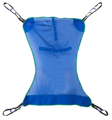 Mesh Full Body Sling, Patient Lift Sling, Medium Size, 4 or 6 Points, 600 lb. Capacity, Without Head Support