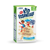 Boost Kid Essentials With Fiber 1.5 Cal, Vanilla Vortex, 8 Ounce, by Nestle - Case of 27