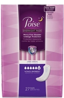 Poise Ultimate Absorbency Pads, Long, Kimberly Clark 33593 - Pack of 27
