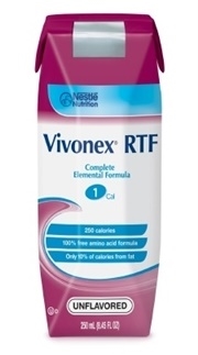 Vivonex RTF Formula, 1 Cal, Unflavored, 250 ml.