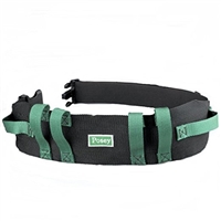 Posey Transfer Belt, Gait Belt, 55 Inch Green, Quick Release, Black Nylon, 6537Q - Sold by: Pack of One
