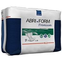 Abena Abri-Form Premium Brief, EXTRA LARGE, XL, Size 2, 43069 - Pack of 20
