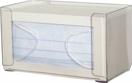 BOWMAN PPE Dispenser, Clear PETG Plastic Manual 1 Box Wall Mount, FP-038-DISP - SOLD BY: PACK OF ONE