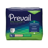 Prevail Super Plus Underwear, XL, EXTRA LARGE, Maximum Absorbency Pull On, PVS-514 - Pack of 14