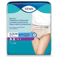 TENA PAIRoSkin Underwear Pull On with Tear Away Seams X-Large Moderate Absorbency, Essity HMS North America Inc, 73040 - Pack of 14