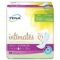 TENA Intimates Liner Pads, Heavy, Long, Bladder Control Pads, 54295 - Case of 117