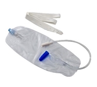 Dover Urinary Leg Bag, 25 Ounce, Anti-Reflux Valve, Urine Drain Bag Vinyl, # 145516 - Sold by: Pack of One