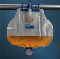 Dover Urinary Drain Bag, 2000 ml, Anti-Reflux Valve, Kendall Covidien 6206 - Sold by: Pack of One