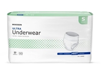 Adult Ultra Underwear, SMALL, Heavy Absorbency, Pull On, McKesson UWBSM - Case of 88