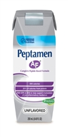 Peptamen AF Formula, with Prebio, Unflavored, 250 ml, 8.45 oz., by Nestle - Case of 24