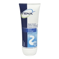 TENA Cleansing Cream, Wash Cream, # 64425, 8.5 Ounce Tube - (Special Pack of 2 Tubes)