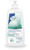 TENA Shampoo and Body Wash 1,000 mL Pump Bottle Unscented, 64343 - EACH
