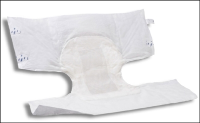 Simplicity Quilted Brief, LARGE, Moderate Absorbency