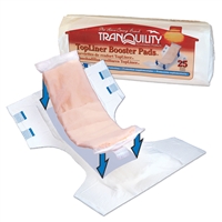 Tranquility TopLiner Booster Pad, 14 Inch, Moderate Absorbency, 2070 - Case of 200