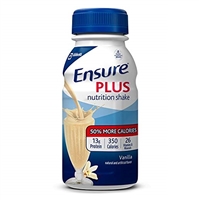 Ensure Plus Vanilla Flavor 8 oz. Bottle Ready to Use, 57263 - Sold by: Pack of One