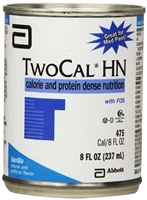 TwoCal HN Formula Vanilla, 8 Ounce Can, Nutritional Supplement, Abbott 00729 - Case of 24