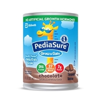 PediaSure Chocolate Grow & Gain Formula, 8 Ounce Can, Abbott 67523, 51882 - Case of 24