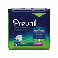 Prevail Specialty Brief, Bariatric A, 2X-Large, Heavy Absorbency, PV-017 - Case of 48