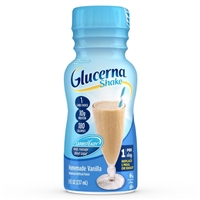Glucerna Shake Vanilla Flavor 8 oz. Bottle Ready to Use, 57801 - Sold by: Pack of One