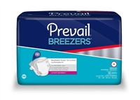 Prevail Breezers Adult Brief, MEDIUM, Heavy Absorbency, PVB-012 - Case of 96