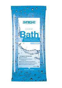 Comfort Bath Premium Heavyweight Bath Wipe Soft Pack, Scented, 7900 - Pack of 8