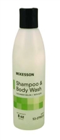 Shampoo & Body Wash, 8 Ounce, with Aloe & Cucumber Melon, McKesson (Pack of 4)