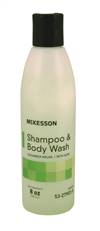 McKesson Shampoo and Body Wash 8 oz. Squeeze Bottle Cucumber Melon Scent, 53-27903-8 - Case of 48