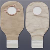 New Image Ostomy Pouch Two-Piece System 12 Inch Length Drainable, 18004 - Pack of 10