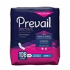 Prevail Daily Pads Bladder Control Pad 11 Inch Length Moderate Absorbency Polymer Core One Size Fits Most Adult Female Disposable, PV-914/2 - CASE OF 108