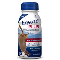 Ensure Plus Chocolate Flavor 8 oz. Bottle Ready to Use, 58299 - EACH
