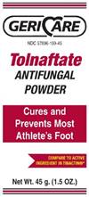 Geri-Care Antifungal 1% Strength Powder 1.5 oz. Individual Packet, QTNC-45-GCP - EACH