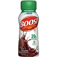 Boost High Protein Rich Chocolate Flavor, 8 Ounce Container Bottle Ready to Use, 12324323 - CASE OF 24