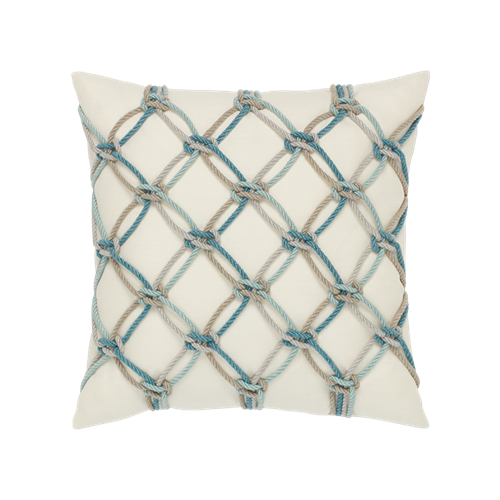 Elaine Smith Rope 20 x 20 Outdoor Pillow