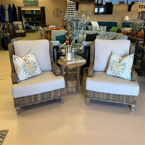 Patio Renaissance Monticello Wingback Chairs