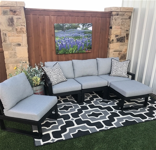 Polywood Edge 5-Piece Sectional